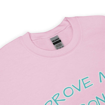 I dare you ,crew-neck-sweatshirt-pink