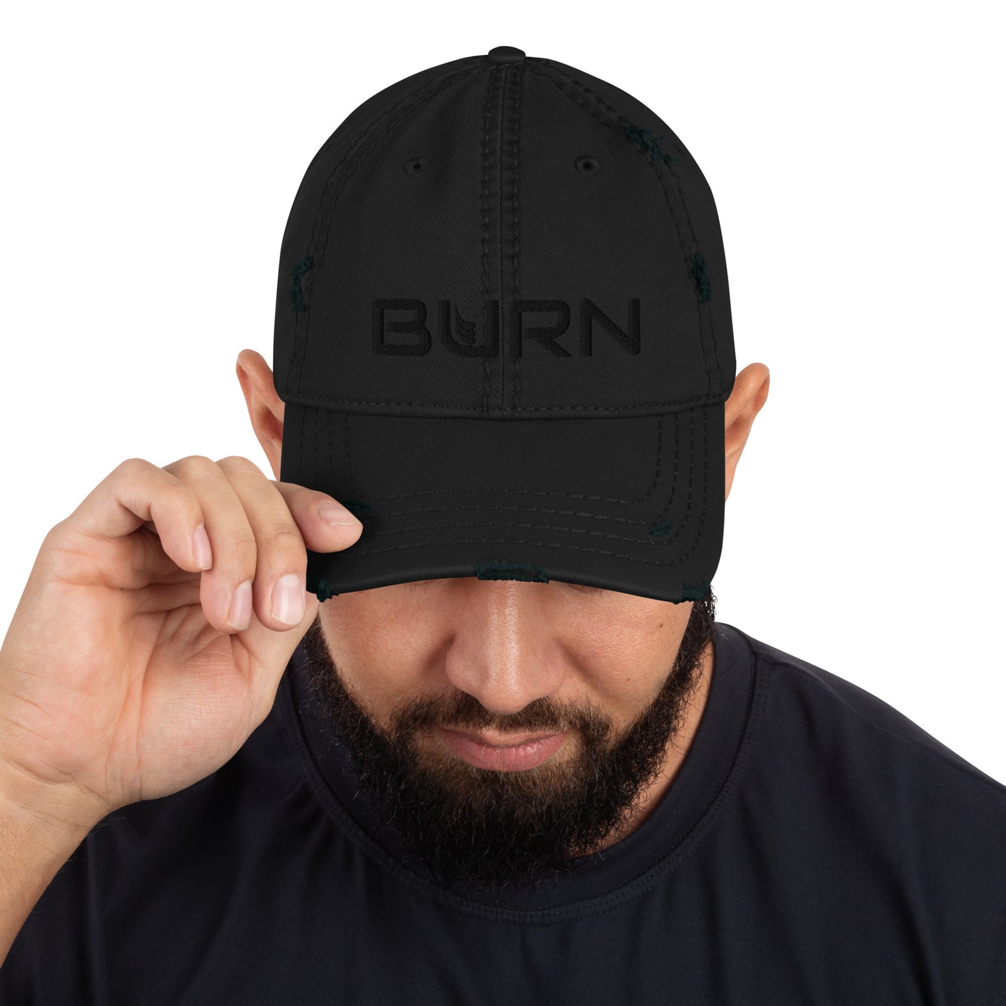 Distressed Dad Hat - BURN Athletic