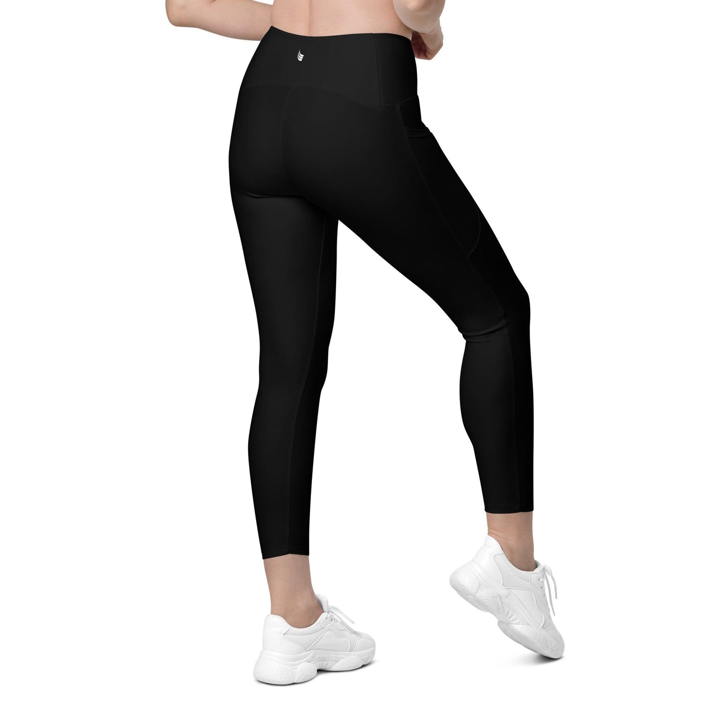 Back to Black, high waisted leggings with pockets. BURN athletic - BURN Athletic