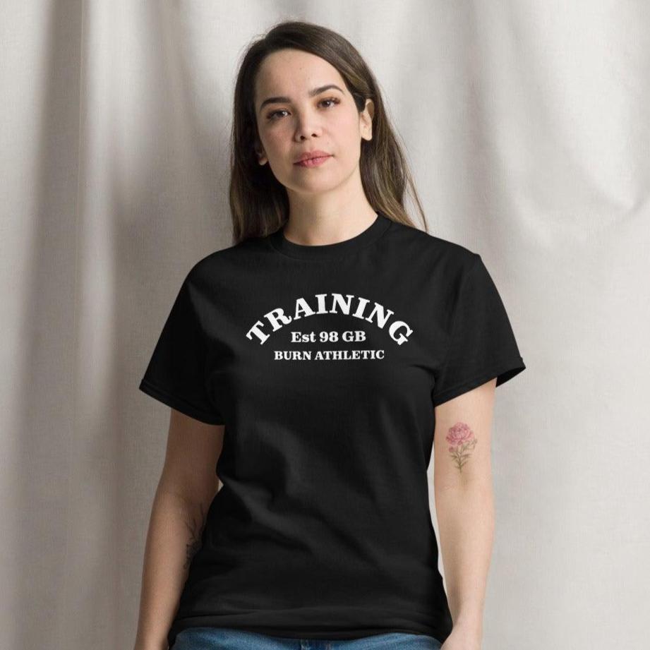 Unisex classic T-shirt. Training, est GB. - BURN Athletic