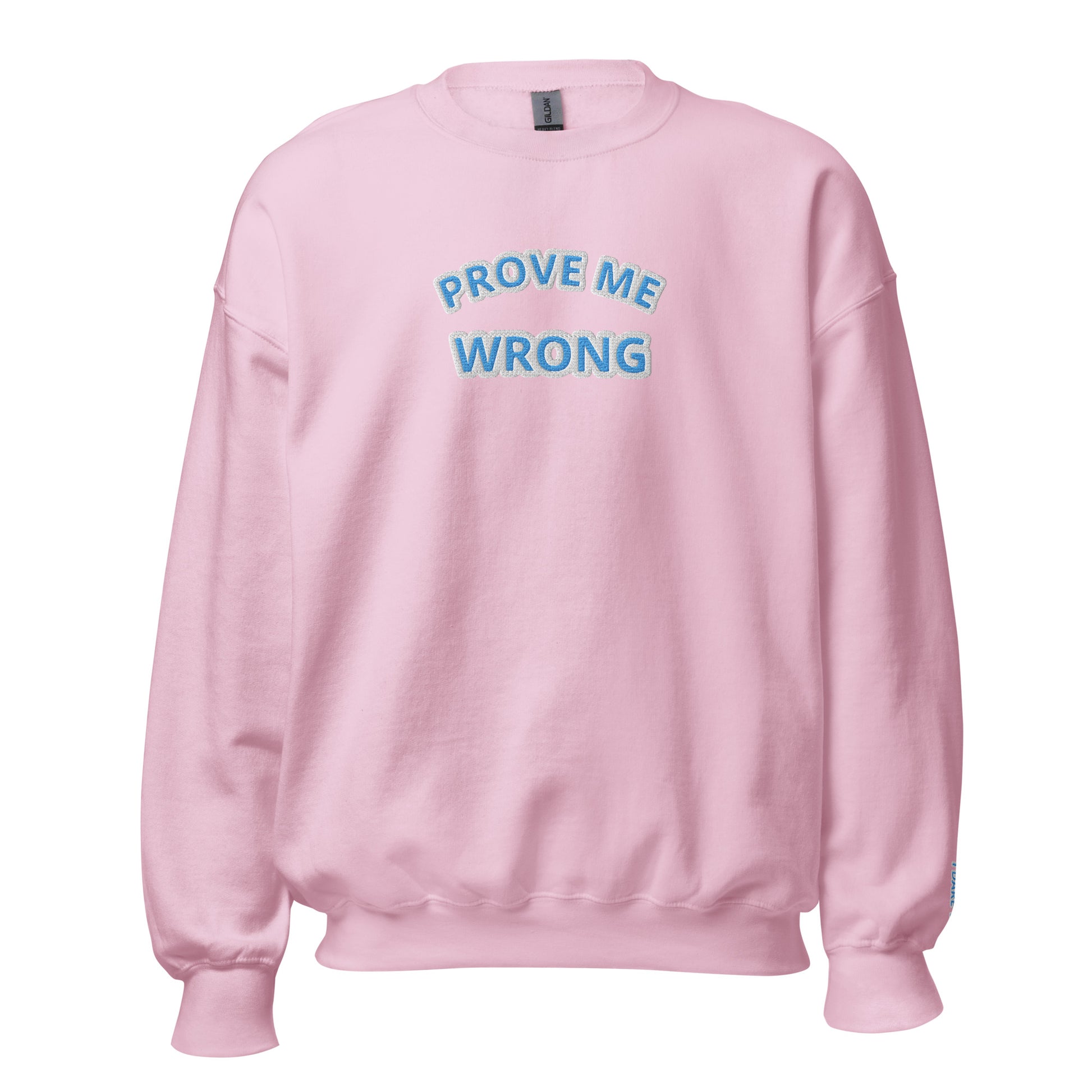 Embroidered unisex Sweatshirt, prove me wrong... I dare you - BURN Athletic