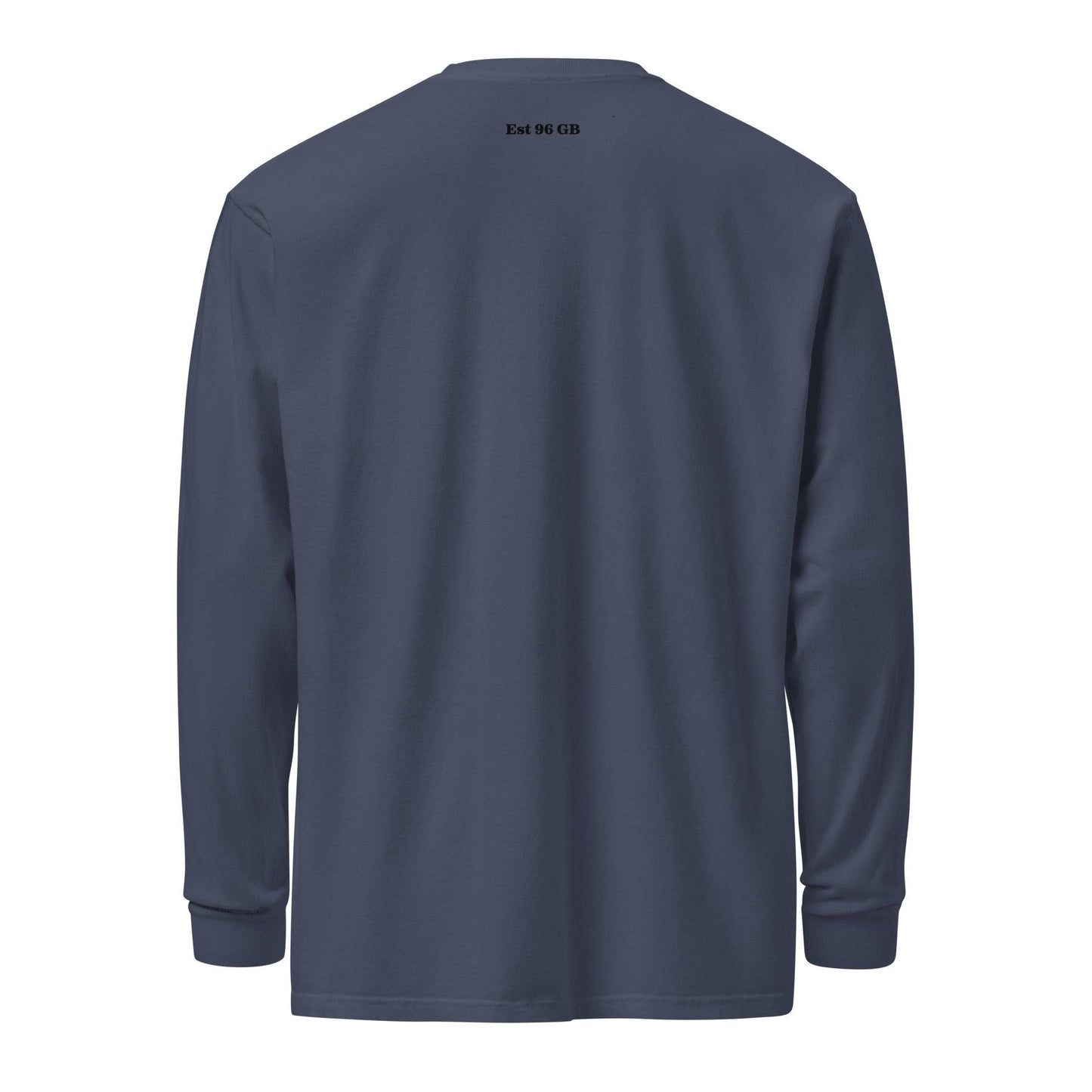 Garment-dyed heavyweight long-sleeve shirt - BURN Athletic