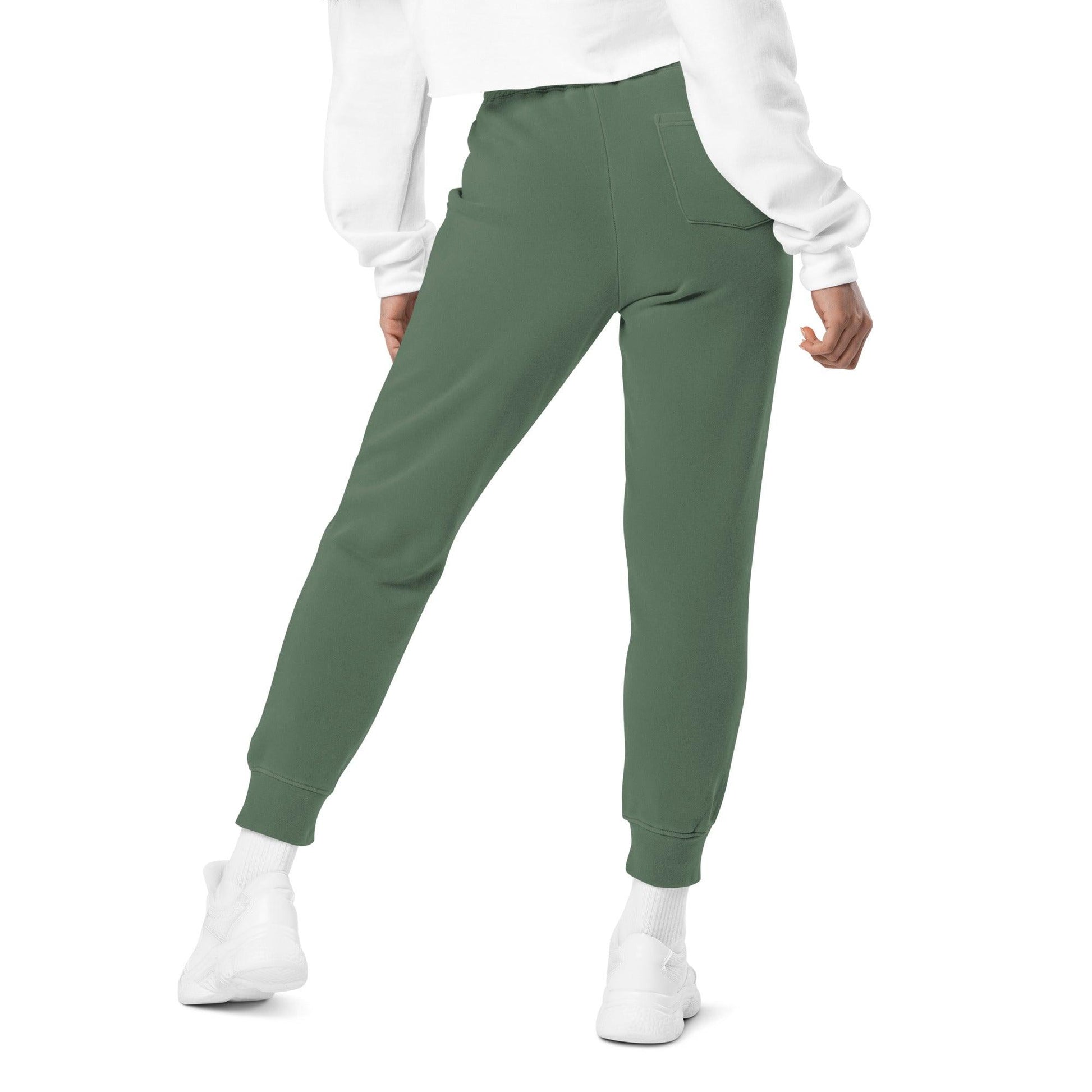 Celebrity lounging. Unisex sweatpants with embroidered logo - BURN Athletic