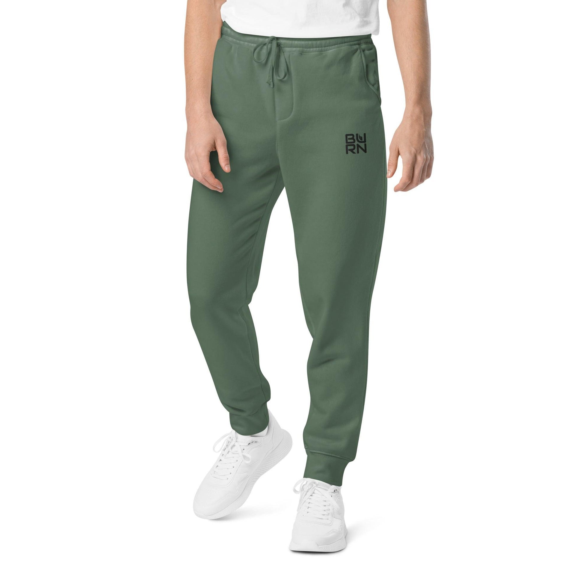 Unisex pigment-dyed sweatpants - BURN Athletic