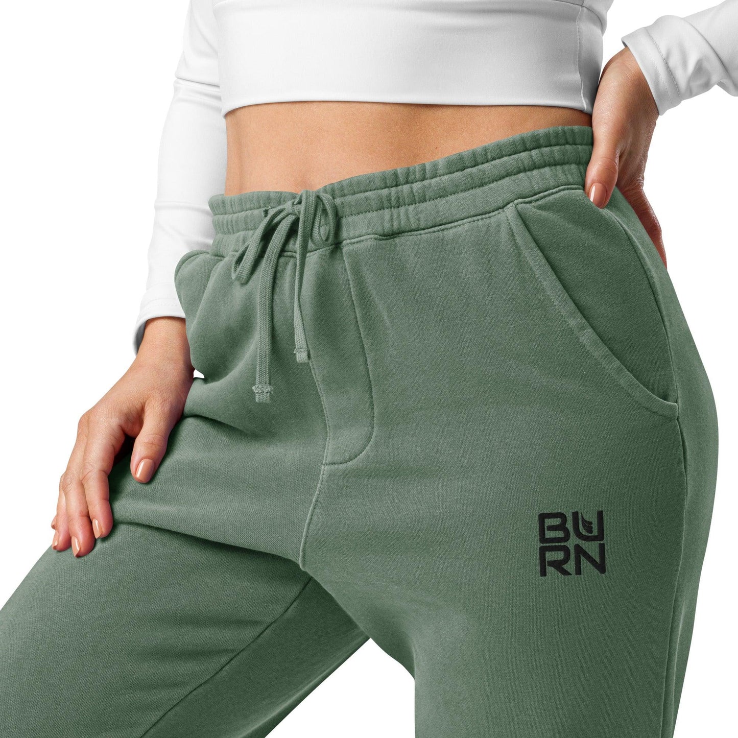 Unisex pigment-dyed sweatpants - BURN Athletic