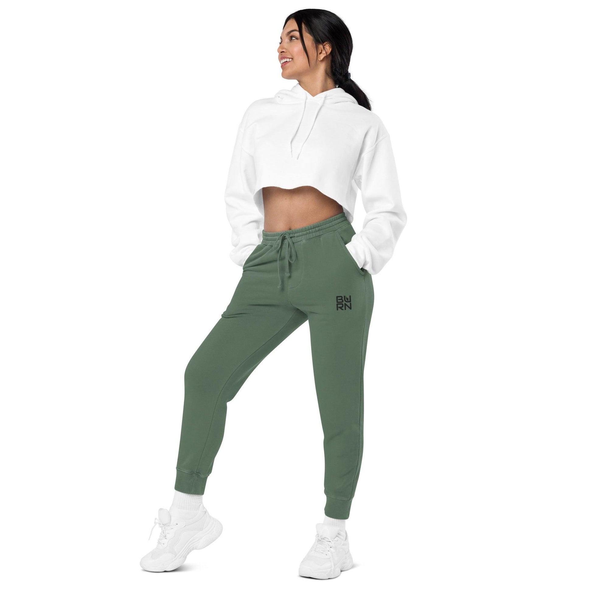 Unisex pigment-dyed sweatpants - BURN Athletic