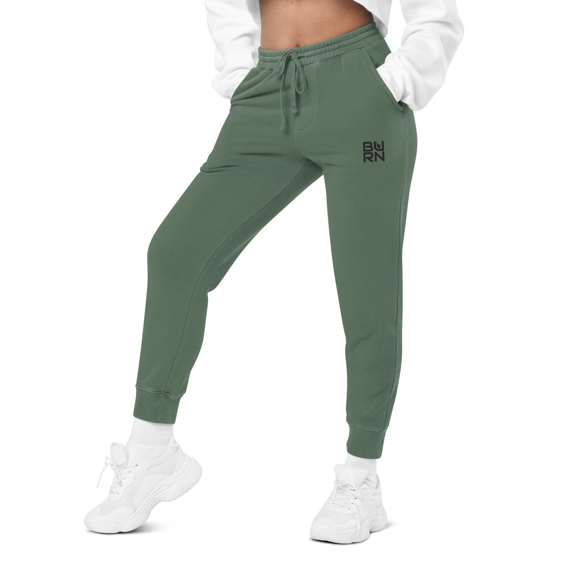 Unisex pigment-dyed sweatpants - BURN Athletic