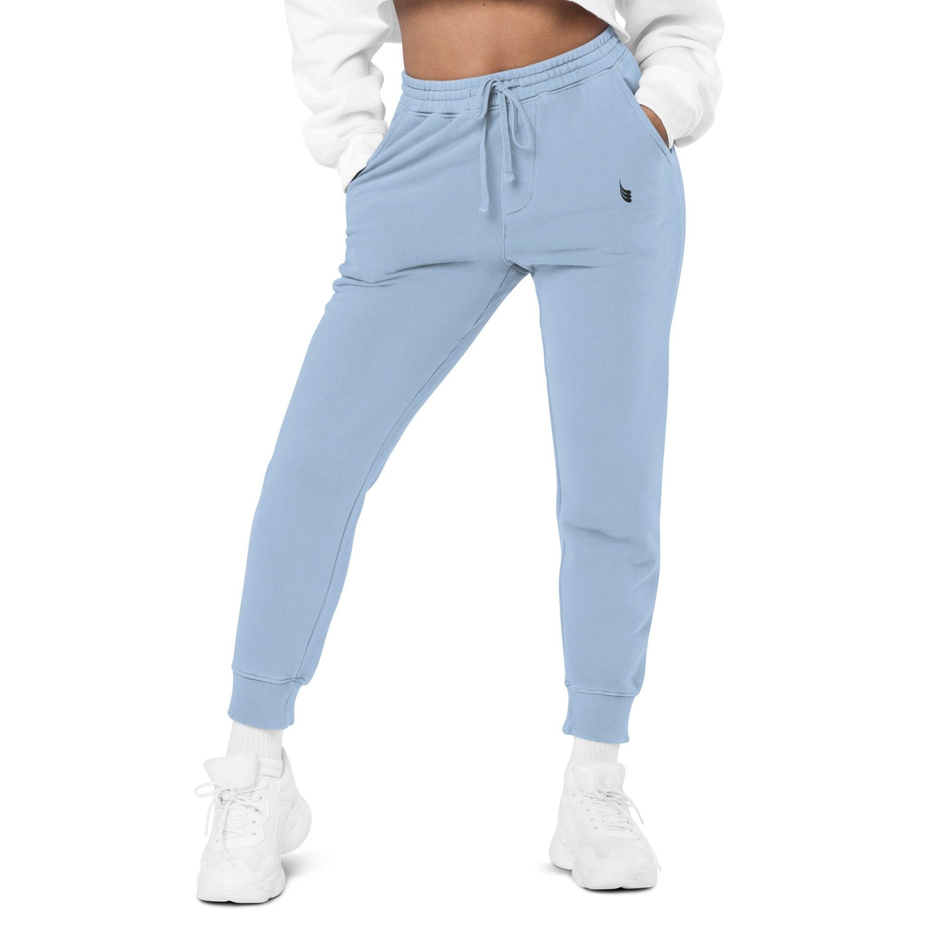 Celebrity lounging. Unisex sweatpants with embroidered logo - BURN Athletic