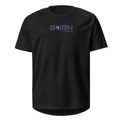 Unisex quick dry sports T-shirt. BURN strong - BURN Athletic