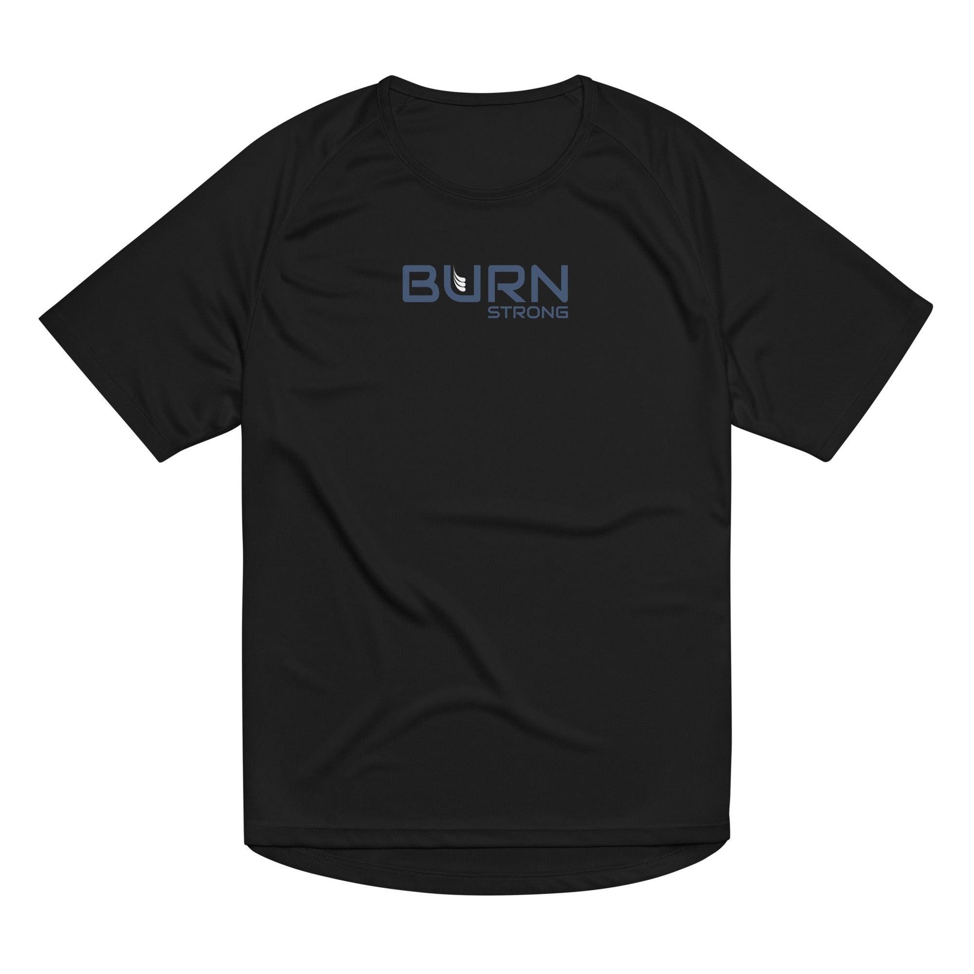 Unisex quick dry sports T-shirt. BURN strong - BURN Athletic