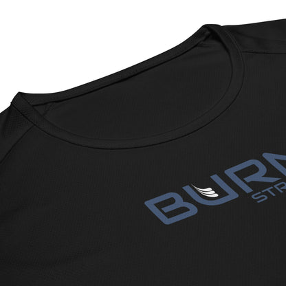 Unisex quick dry sports T-shirt. BURN strong - BURN Athletic