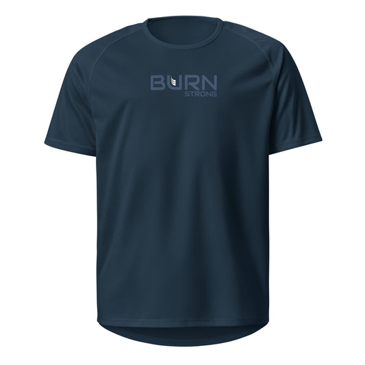Unisex quick dry sports T-shirt. BURN strong - BURN Athletic
