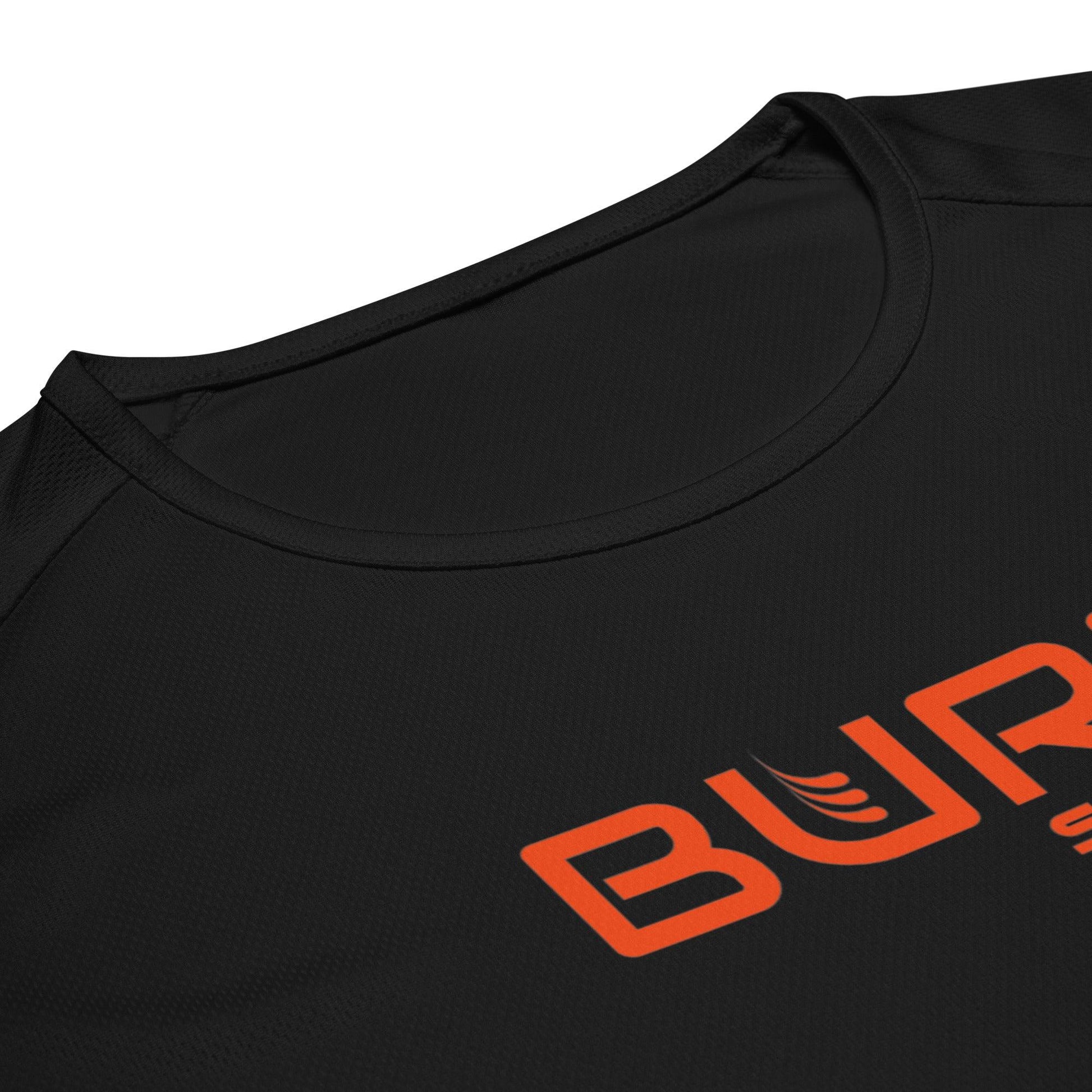 Unisex quick dry T-shirt. Burn strong - BURN Athletic