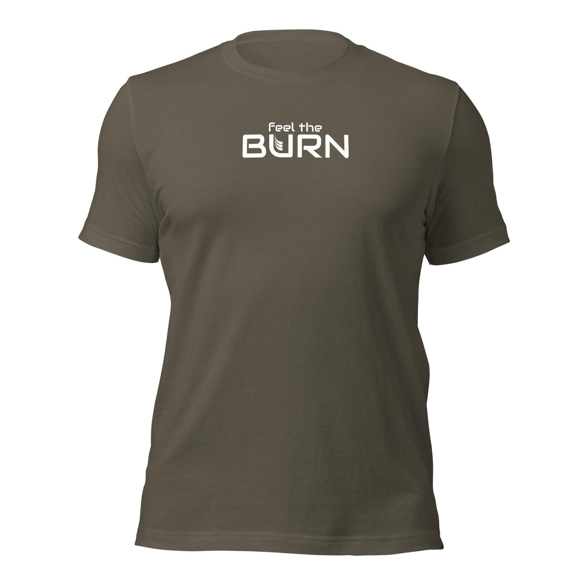 Unisex T-shirt. Feel the burn - BURN Athletic