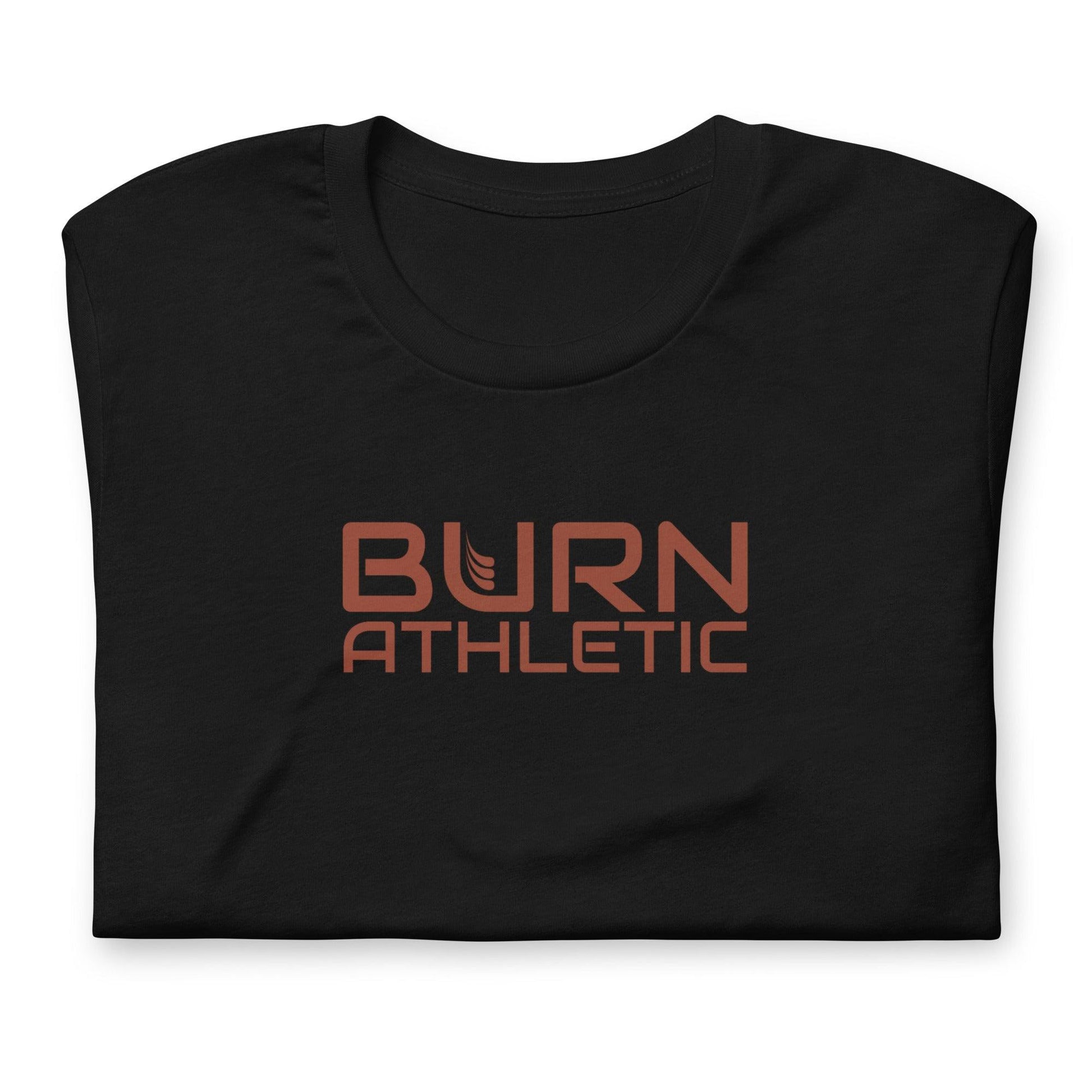 Unisex T-shirt, burn athletic in Red - BURN Athletic