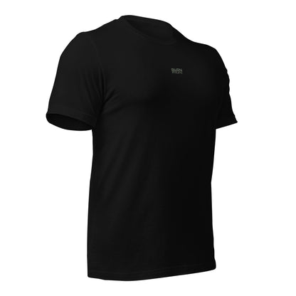 Unisex T-shirt burn athletic, Green logo - BURN Athletic