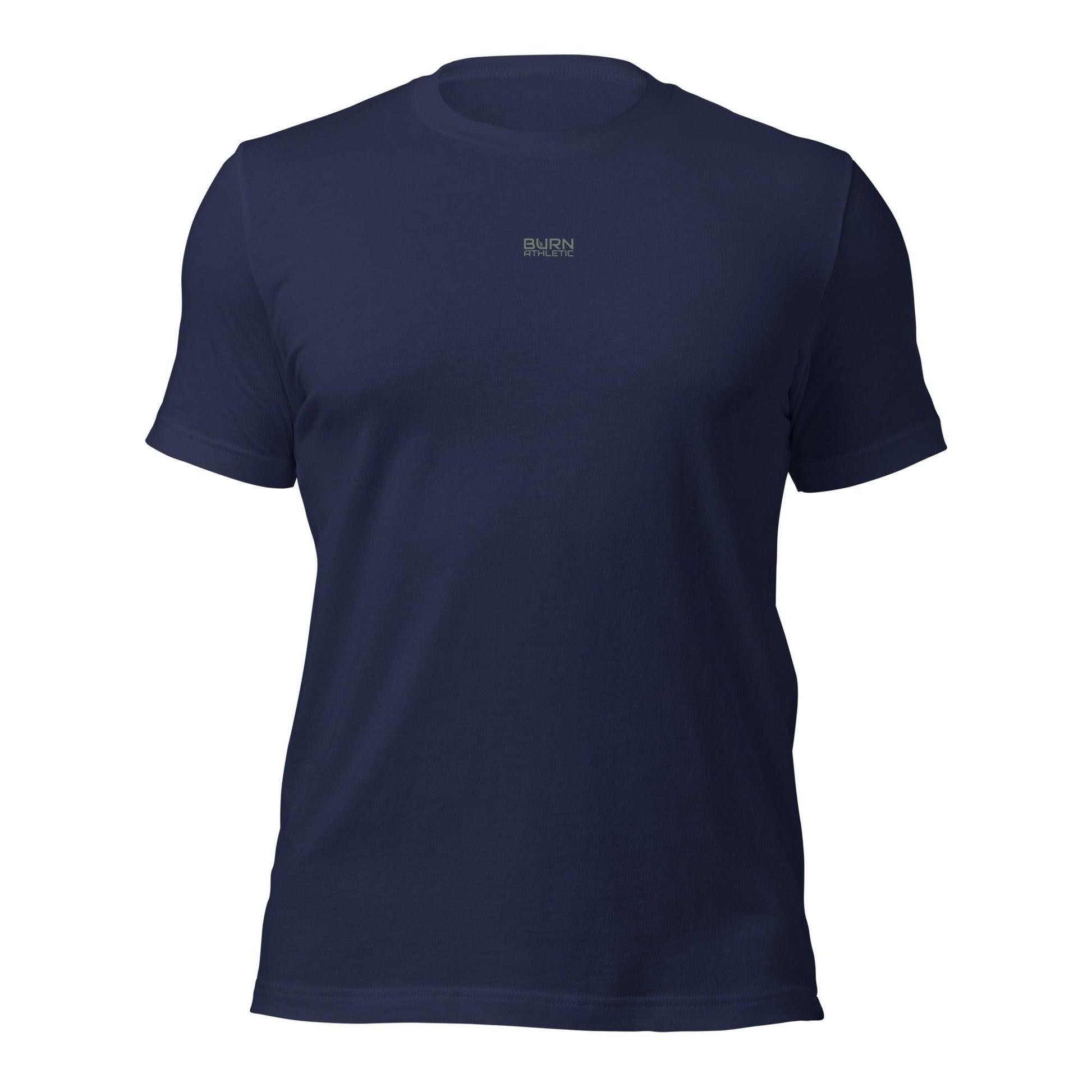 Unisex T-shirt burn athletic, Green logo - BURN Athletic