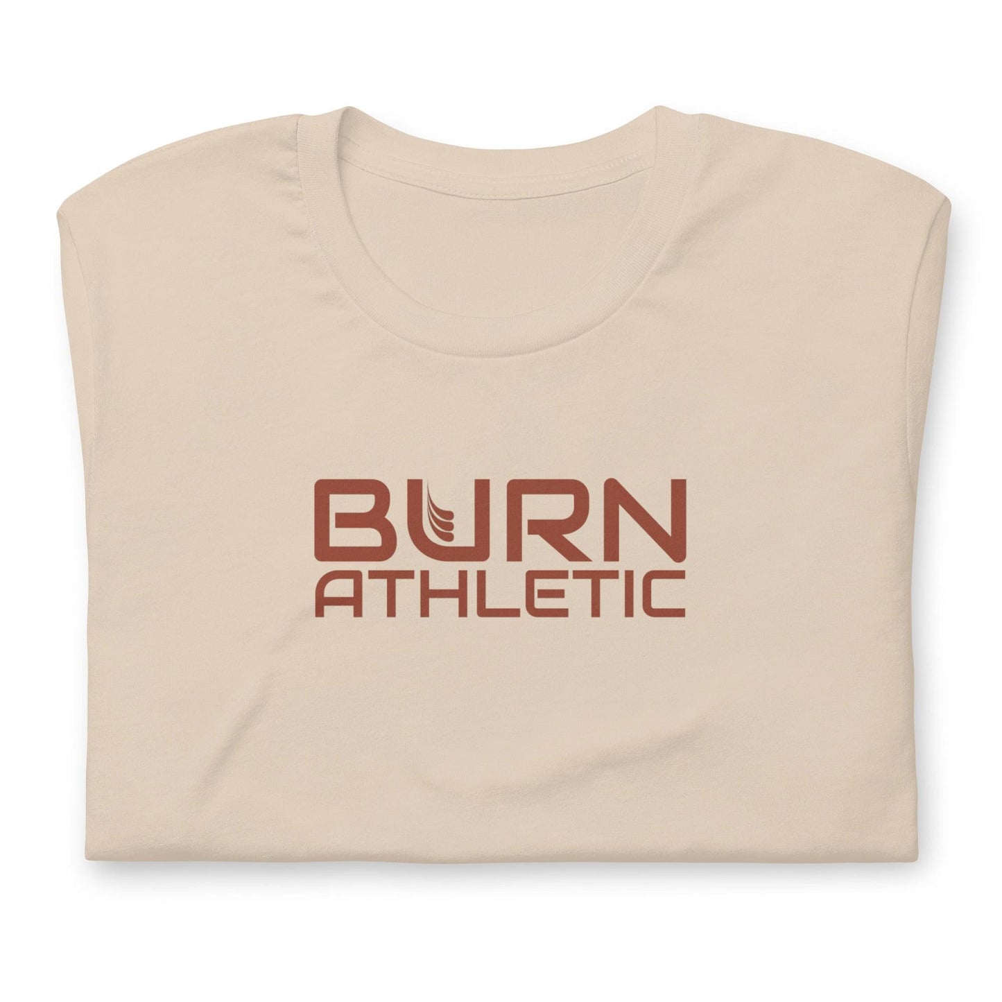 Unisex T-shirt, burn athletic in Red - BURN Athletic