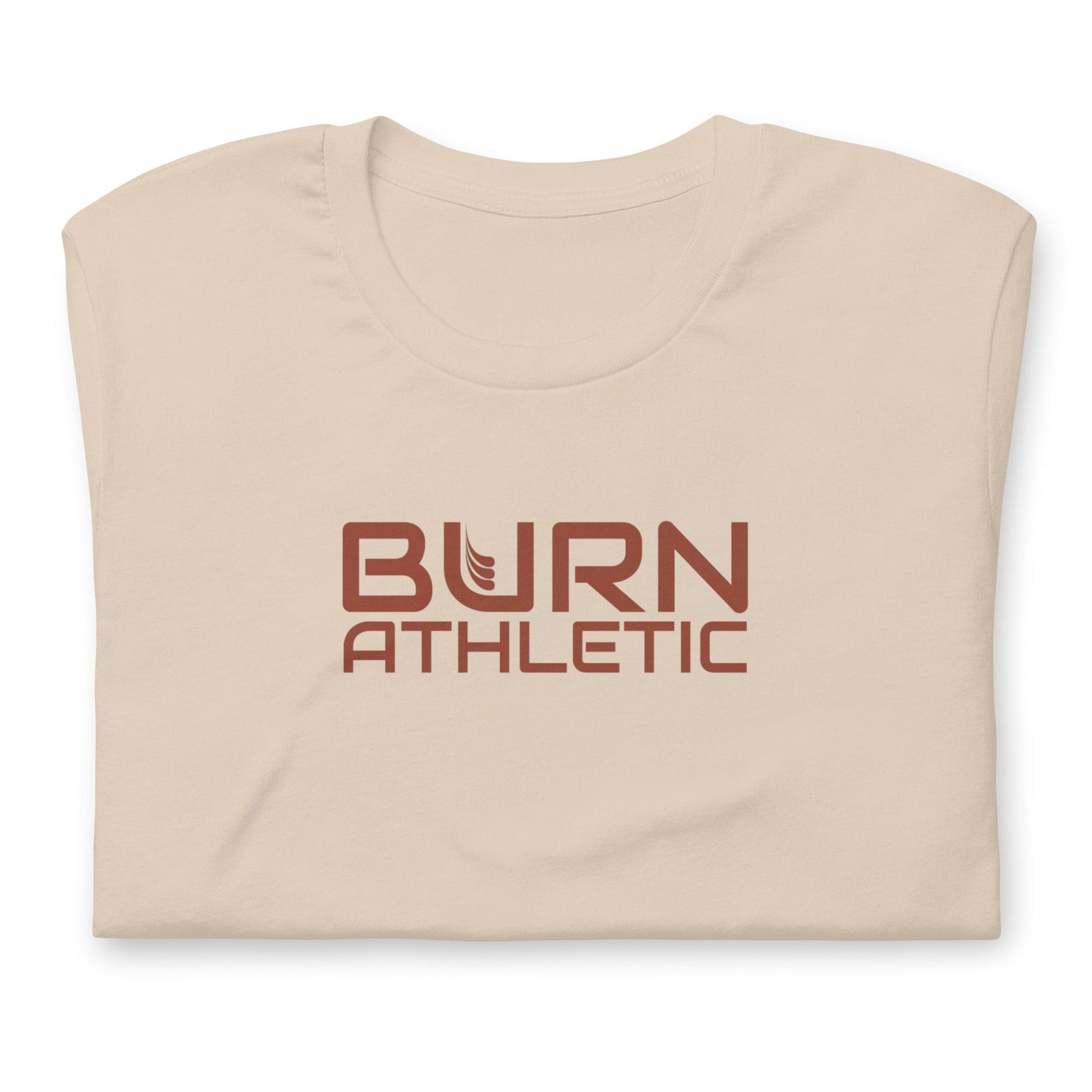 Unisex T-shirt, burn athletic in Red - BURN Athletic