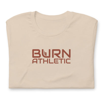 Unisex T-shirt, burn athletic in Red - BURN Athletic