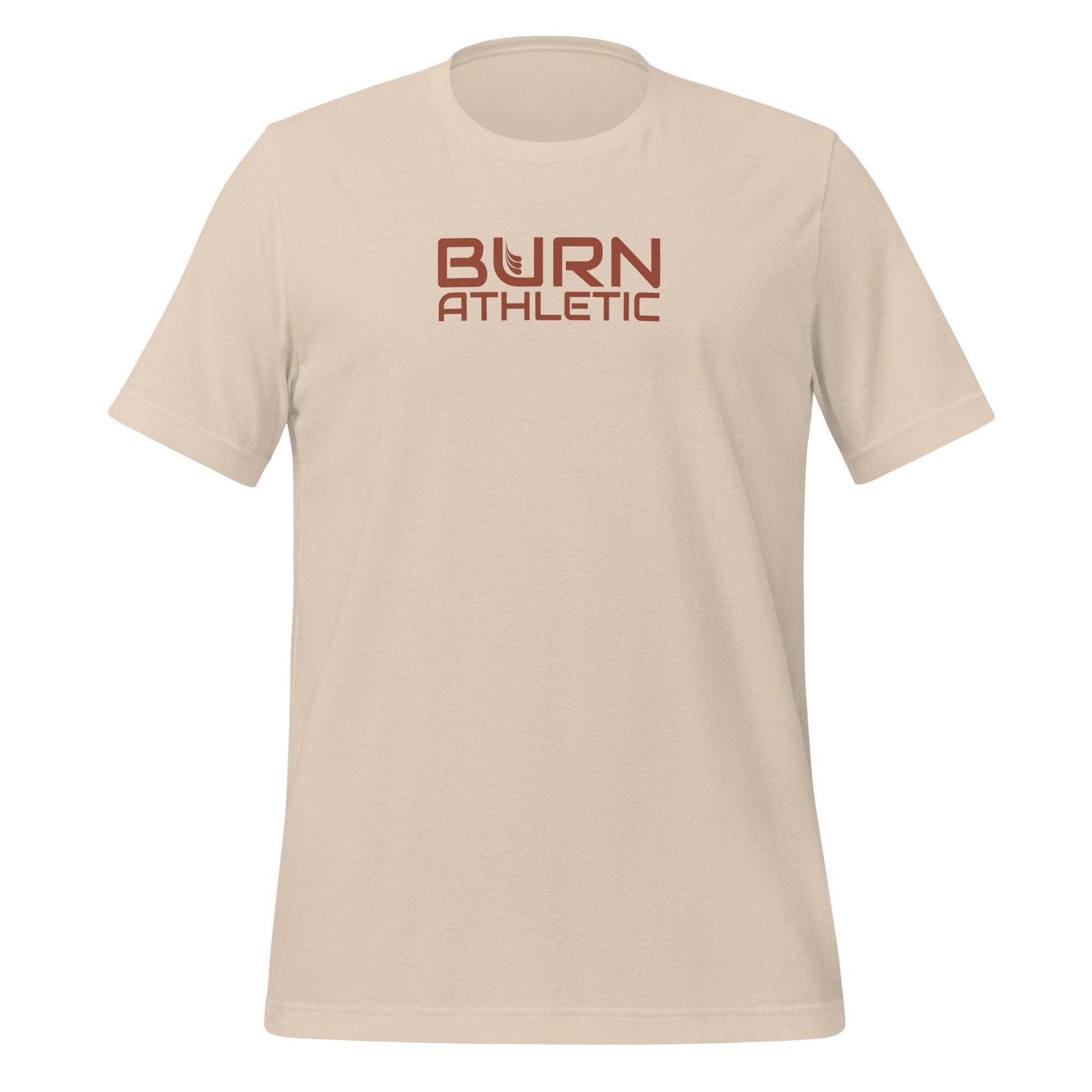 Unisex T-shirt, burn athletic in Red - BURN Athletic