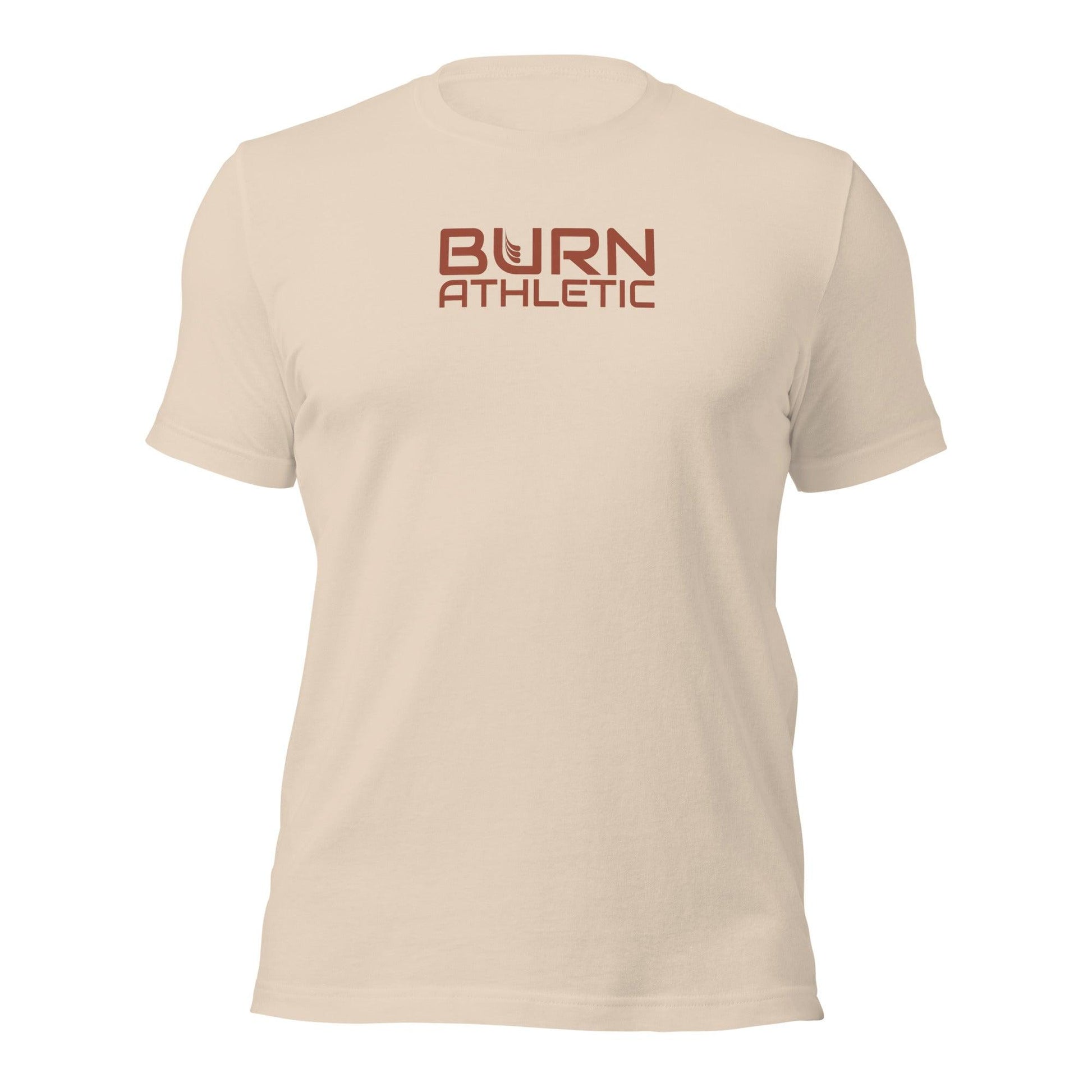 Unisex T-shirt, burn athletic in Red - BURN Athletic