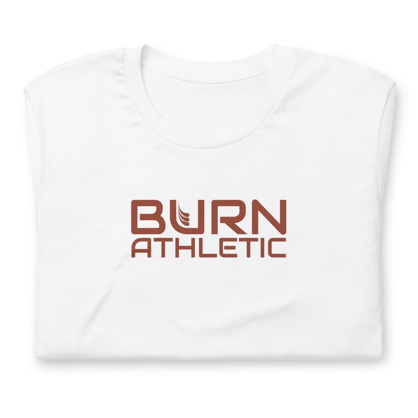 Unisex T-shirt, burn athletic in Red - BURN Athletic