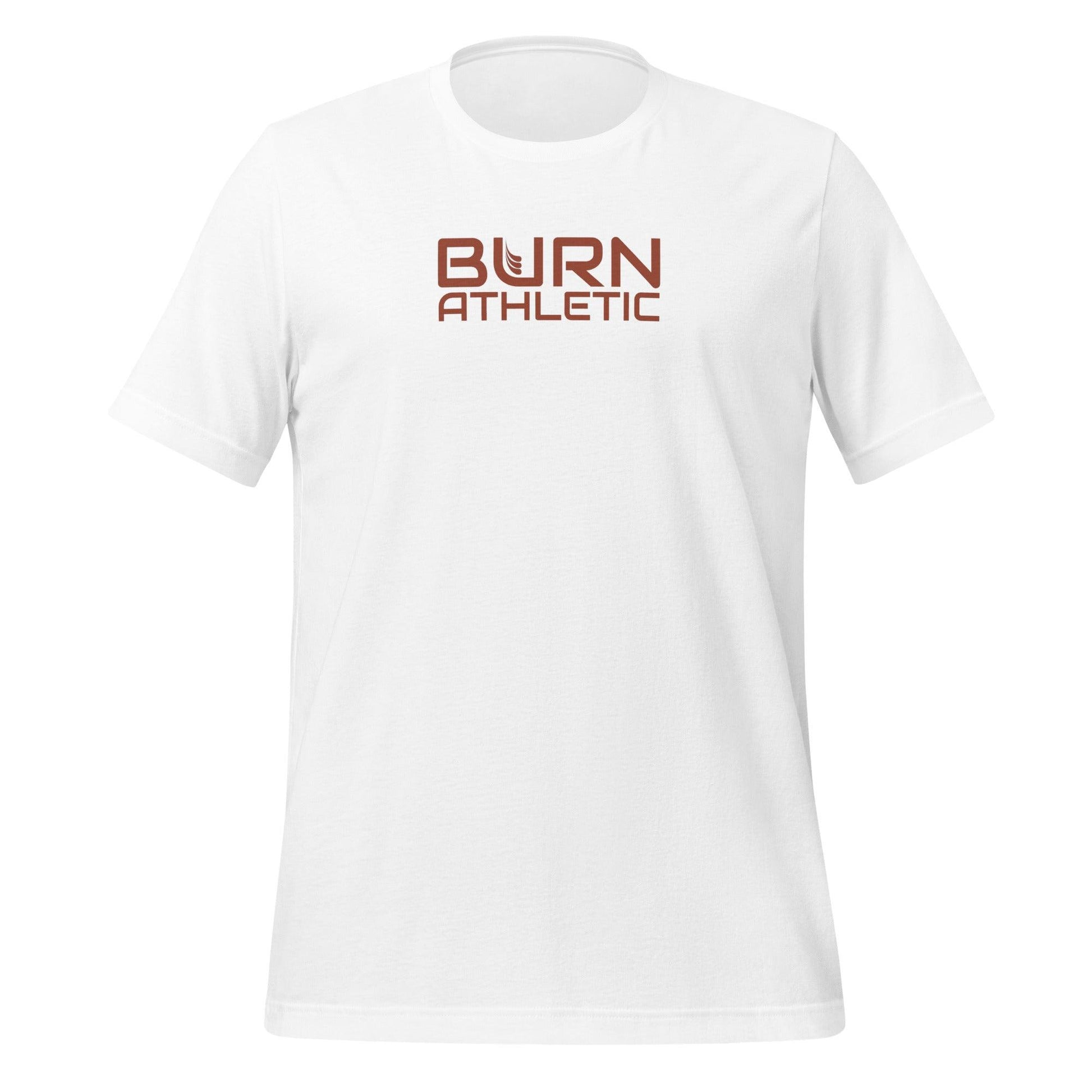 Unisex T-shirt, burn athletic in Red - BURN Athletic