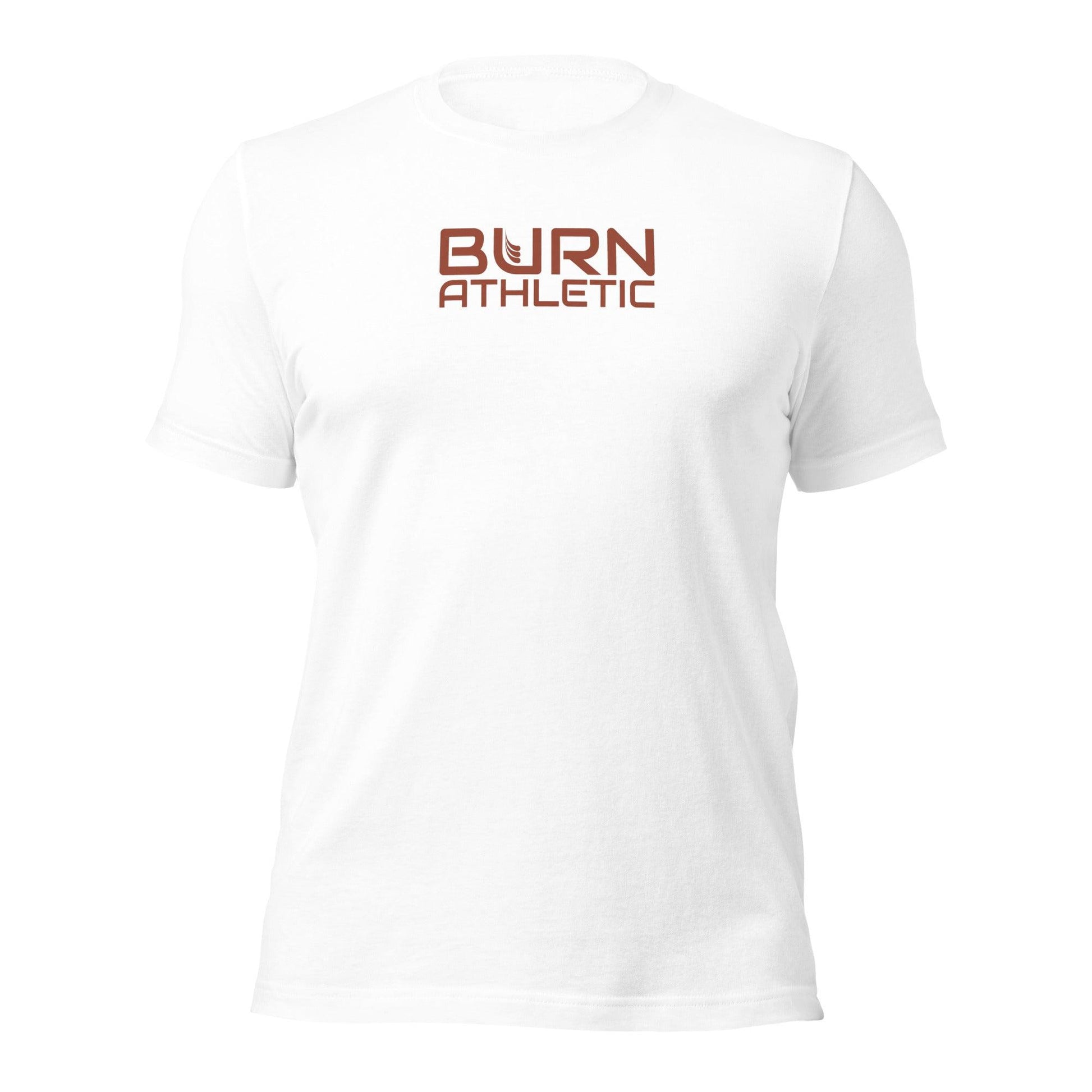 Unisex T-shirt, burn athletic in Red - BURN Athletic