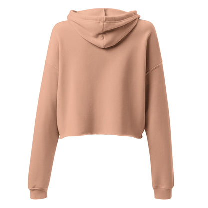 Crop top hoodie, Storm, military Green or Peach - BURN Athletic