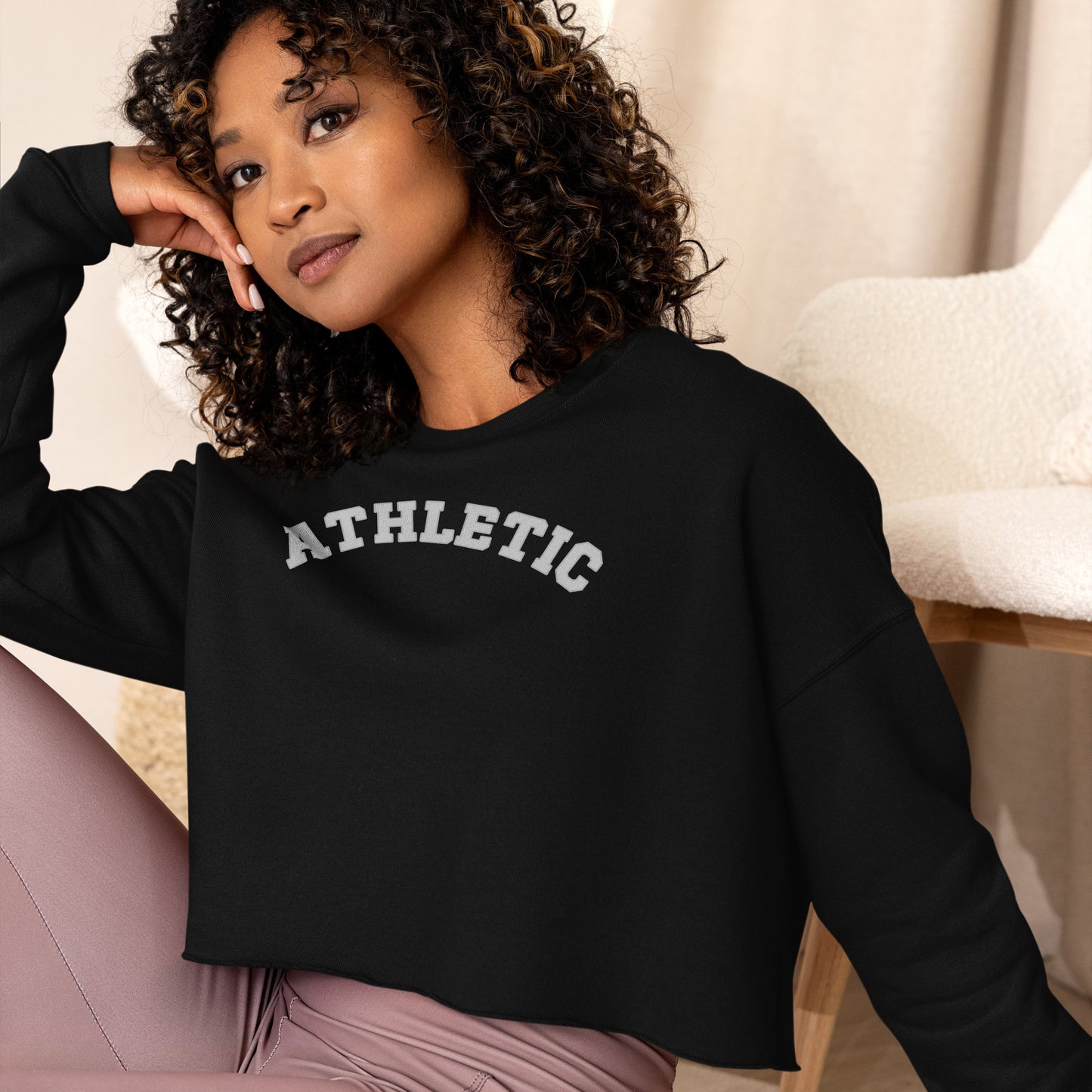 Crop top sweatshirt, ATHLETIC - BURN Athletic