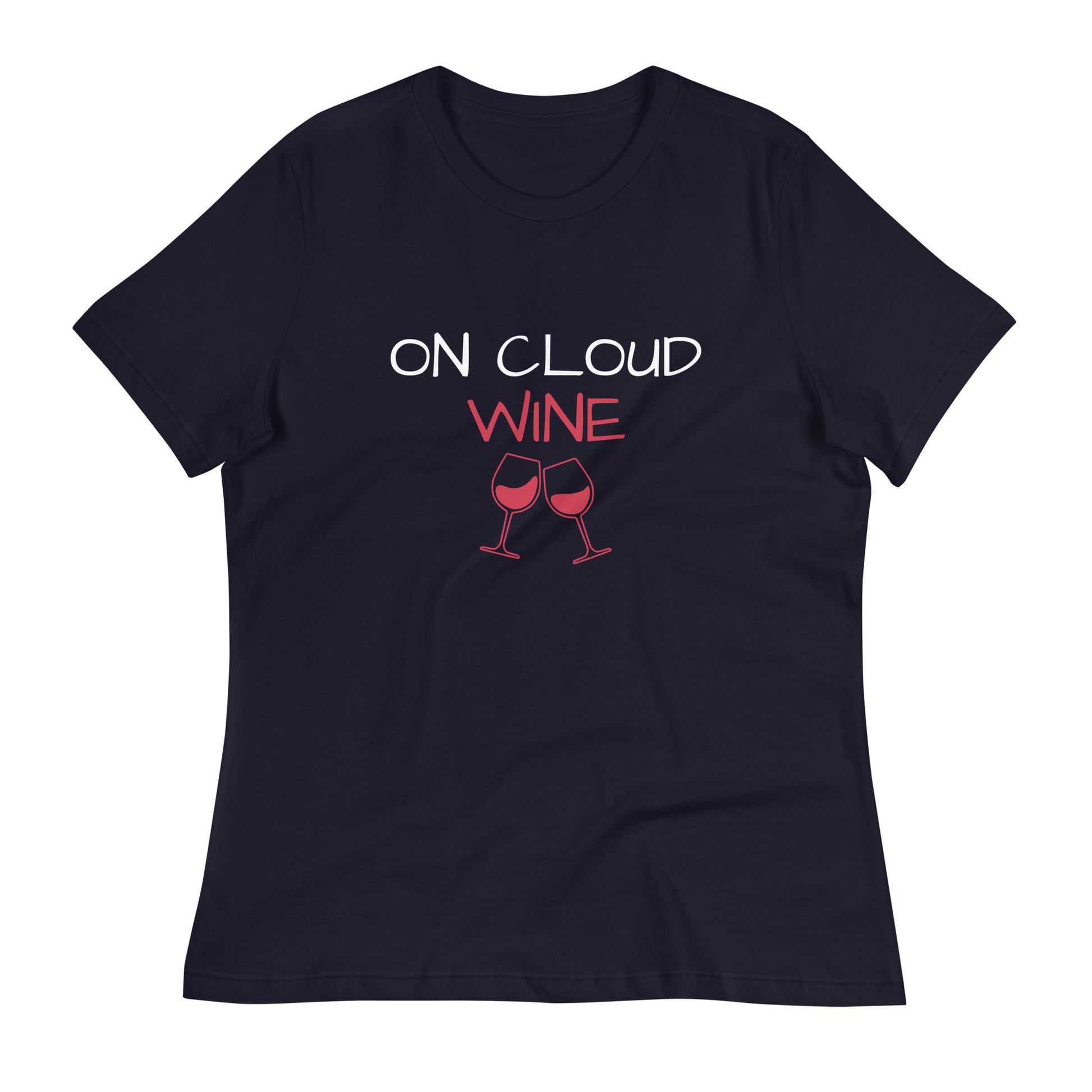 Women's Relaxed T-Shirt, on cloud wine - BURN Athletic